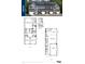 Detailed floor plan showcases the layout of this Odessa home, including the main and upper levels at 1050 Crescent Cove Ln, Summerville, SC 29483