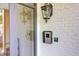 Security entry system on the exterior wall of a building, ensuring resident safety at 108 Fairbanks Oak Aly # 401, Charleston, SC 29492