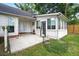 Exterior view of the sun room overlooking the backyard at 109 New Spring Ct, Summerville, SC 29485