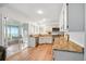 Bright kitchen features white cabinets and granite countertops with updated appliances at 109 New Spring Ct, Summerville, SC 29485