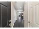 Welcoming entryway with dark wood floors, leading to an open living space and offering a glimpse of the kitchen at 1110 Flyway Rd, Summerville, SC 29483