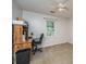 Bedroom with desk, chair, wood-look hutch and ceiling fan at 113 Essex Dr, Summerville, SC 29485