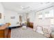 Bright bedroom with hardwood floors, multiple windows, and a playful ' tent at 1153 King St, Charleston, SC 29403