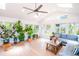 Bright sunroom with a vaulted ceiling and ample natural light at 1158 Shoreside Way, Mount Pleasant, SC 29464