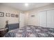Cozy bedroom featuring a patterned bedspread and closet with double doors at 1250 Wide Water Ct, Charleston, SC 29412