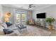 Cozy living room with neutral tones, stylish furniture, and a welcoming atmosphere at 130 River Landing Dr # 3202, Charleston, SC 29492