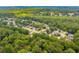 Lush aerial view of a neighborhood surrounded by dense trees and greenery at 143 Belleplaine Dr, Goose Creek, SC 29445