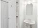 Bathroom features a single sink vanity and neutral wall color at 143 Belleplaine Dr, Goose Creek, SC 29445