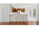 Kitchen with breakfast bar and white countertops at 143 Belleplaine Dr, Goose Creek, SC 29445