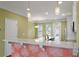 Eat-in kitchen area with white countertops, stainless steel appliances and natural light at 1533 Bluewater Way, Charleston, SC 29414