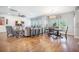 Open floor plan with living room, dining area, and access to kitchen at 246 Calm Water Way, Summerville, SC 29486