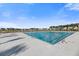 Beautiful community pool with a lap swimming section for exercise and recreation at 320 Blue Shadows Ct, Summerville, SC 29486