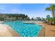 Resort-style community pool with lounge chairs and umbrellas, perfect for relaxation at 320 Blue Shadows Ct, Summerville, SC 29486