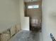 Unfinished bathroom with visible framing and plumbing awaiting completion, featuring a small window at 337 Trailmore Ln, Summerville, SC 29486