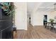 Bright entryway with hardwood floors, modern lighting, and an open layout at 342 Saxony Loop, Summerville, SC 29486