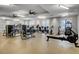 Community gym featuring cardio and strength equipment for exercising and staying in shape at 716 Triangle Ln, Summerville, SC 29486