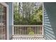 Private balcony offers a relaxing view of the surrounding lush greenery and wooded area at 9019 Parlor Dr, Ladson, SC 29456