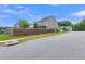 View of the home's backyard featuring a tall fence and view of the neighborhood at 9998 Winged Elm St, Ladson, SC 29456