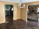 Open-concept dining area with updated flooring, seamlessly connecting the kitchen and living spaces at 104 Dean Dr, Summerville, SC 29483