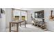 Bright office space with a rustic desk and curated decorative elements at 104 Snow St, Summerville, SC 29486