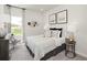 Comfortable bedroom with carpet, natural light, and minimalist decor at 105 Indigo Cove Blvd, Summerville, SC 29486
