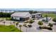 Contemporary clubhouse exterior with manicured landscaping and ample parking at 108 Fairbanks Oak Aly # 201, Charleston, SC 29492