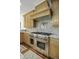 Stylish kitchen featuring a professional-grade stove and granite countertops at 108 Fairbanks Oak Aly # 201, Charleston, SC 29492