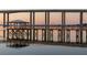 Covered gazebo on the community dock offers views of the water at 108 Fairbanks Oak Aly # 302, Daniel Island, SC 29492