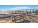 Roof deck provides scenic water views and a picnic table seating area at 108 Fairbanks Oak Aly # 302, Daniel Island, SC 29492