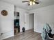 Neutral bedroom with new plank flooring and closet at 115 Daniels Creek Cir, Goose Creek, SC 29445