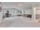 Expansive bonus room featuring an entertainment area and adjacent bathroom at 120 Loon Dr, Summerville, SC 29483