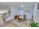 Cozy dining room with elegant furniture, perfect for Gathering gatherings at 120 Loon Dr, Summerville, SC 29483