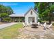 Inviting outdoor lounge area with a fire pit and comfortable seating, ideal for relaxation at 120 Loon Dr, Summerville, SC 29483