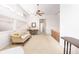 Bright loft featuring a comfortable seating area, with a ceiling fan and built in shelving at 1218 Chersonese Round, Mount Pleasant, SC 29464