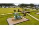 Community playground area with play structure at 130 Stagecoach Ave, Summerville, SC 29486
