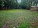 Large backyard with a storage shed, offering a serene and private outdoor space at 141 Larson Dr, Summerville, SC 29485
