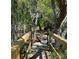 Pathway leading to the private dock surrounded by lush greenery and beautiful trees at 2020 Sea Water Dr, Charleston, SC 29412