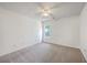 Neutral bedroom with carpet, ceiling fan, and natural light from a window at 206 Barnwell St, Summerville, SC 29483