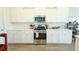 Kitchen featuring white cabinets, stainless steel appliances, and a gas range at 232 Ashworth Dr, Summerville, SC 29486