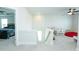 Open loft with carpeted floors and access to the bedroom at 232 Ashworth Dr, Summerville, SC 29486