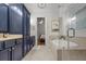 Bathroom featuring a luxurious tub, vanity and entrance to main bedroom at 2792 River Vista Way, Mount Pleasant, SC 29466