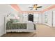 Main bedroom with a bed and black armoire at 2881 Rutherford Way, Charleston, SC 29414