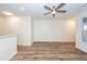 Living room features recessed lighting, wood-look floors, and a ceiling fan at 2947 Sweetleaf Ln, Johns Island, SC 29455