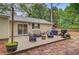 Cozy back patio with outdoor seating and a barbecue grill at 309 Kingbird Rd, Ladson, SC 29456