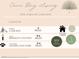 Informational graphic displaying Cane Bay Living amenities, including parks, golf courses, and dog parks at 311 Beachgrass Ln, Summerville, SC 29486