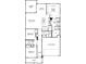 Detailed floor plan showcases the layout of the home, including bedrooms, living spaces, and garage at 327 Calm Water Way, Summerville, SC 29486