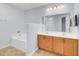 Bathroom featuring a double vanity, an enclosed shower, and a soaking tub at 327 Eagle Ridge Rd, Summerville, SC 29485