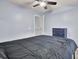 Neutral-colored bedroom with an open door at 327 Eagle Ridge Rd, Summerville, SC 29485