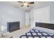 Bright bedroom with a large closet and view, great storage and light at 327 Eagle Ridge Rd, Summerville, SC 29485