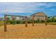 Playground with swings and wood chip ground cover, set in a Gathering-friendly community at 430 Pender Woods Dr, Summerville, SC 29486